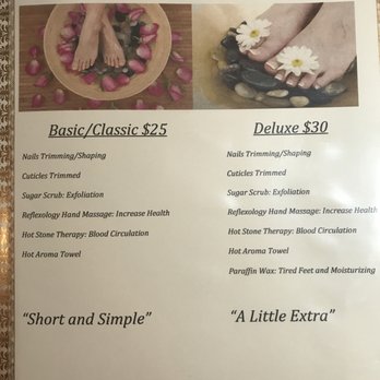 Forum Nails - Basic pedi options --- check out their DELUXE pedis --- so worth it. - Nail Salons Near Me - Antioch, California Forum Nails - Basic pedi options --- check out their DELUXE pedis --- so worth it. - Nail Salons Near Me - Antioch, California