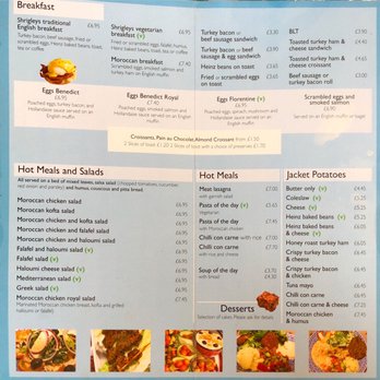 Shrigleys Moroccan Café - Menu - Sandwiches Near Me - London, XGL Shrigleys Moroccan Café - Menu - Sandwiches Near Me - London, XGL