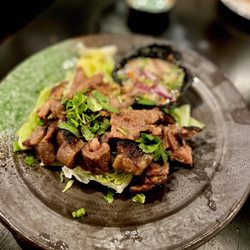 Thai Oishi - Boston - Moo Yang: Grilled BBQ pork with Thai Spicy chili sauce