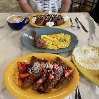 Haven Haus Cafe - French Toast combos and a delicious hazelnut latte. Heavenly! - Breakfast & Brunch Near Me - Temecula, California