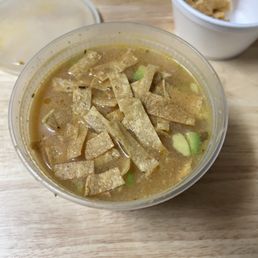 Chicken tortilla soup