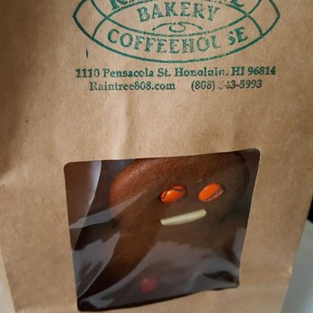 Raintree Bakery Coffeehouse - Ginger bread man - Bakeries Near Me - Honolulu, Hawaii