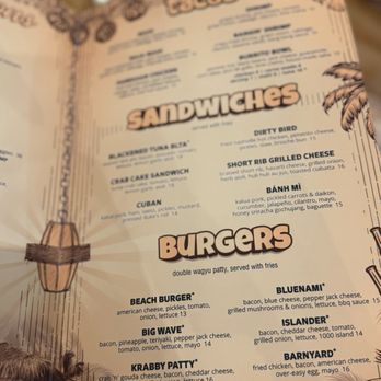Shakas Beach Bar & Grill - Menu - Fish & Chips Near Me - Nags Head, North Carolina