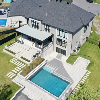 VS Landscape - VS Landscape Group created easy access from the basement to the pool - Landscaping Near Me - Ottawa, Ontario