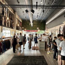 3Peat Vintage & Streetwear - View of the new shop layout at the Grand Opening.