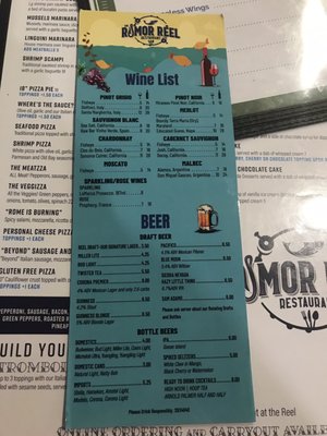 Menu photo 6 Rumor Reel Pasadena, MD