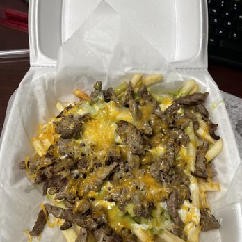 Roxys Tacos - "Med" (per their menu) carne asada fries $7.89 - Mexican Near Me - San Diego, California Roxys Tacos - "Med" (per their menu) carne asada fries $7.89 - Mexican Near Me - San Diego, California