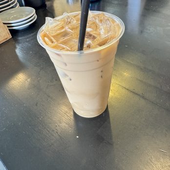 Grit Coffee - UVA Corner - Ice coffee with Irish cream - Coffee & Tea Near Me - Charlottesville, Virginia