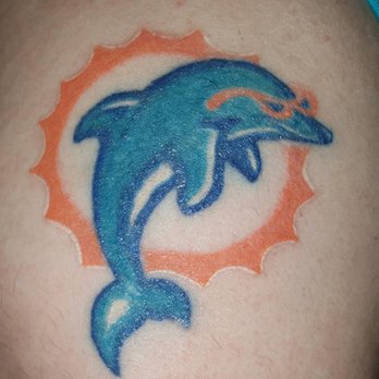 Living Water Art Studio - Miami Dolphins Training Camp Logo - Tattoo Near Me - Alabaster, Alabama Living Water Art Studio - Miami Dolphins Training Camp Logo - Tattoo Near Me - Alabaster, Alabama