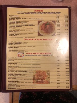 Menu photo 6 Sal's Italian Restaurant Seaford, DE