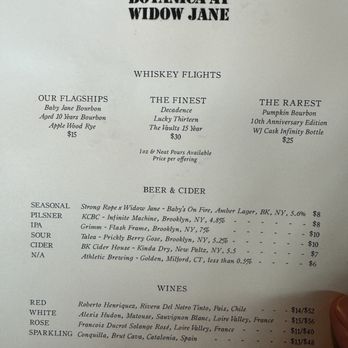 Widow Jane Distillery - Whiskey flights! - Distilleries Near Me - Red Hook, New York