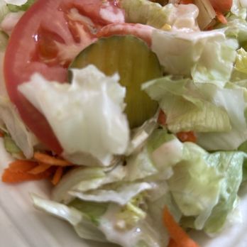 Jim's Burgers - Salad that comes with the teriyaki chicken ‍ - Burgers Near Me - Los Angeles, California
