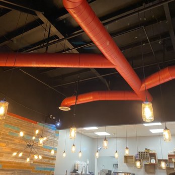 Cafe 86 - Lights made out of mason jars! - Desserts Near Me - Union City, California