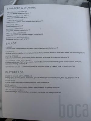 Menu photo 3 Boca Lake Mary, FL Menu photo 3 Boca Lake Mary, FL