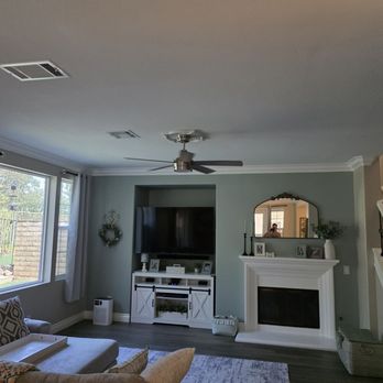 Repipe1 - Living room now - Plumbing Near Me - Riverside, California