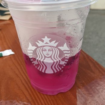 Starbucks - My mango dragon fruit, claims to be just water and dragon fruit! What a way to promote their business! - Coffee & Tea Near Me - Honolulu, Hawaii Starbucks - My mango dragon fruit, claims to be just water and dragon fruit! What a way to promote their business! - Coffee & Tea Near Me - Honolulu, Hawaii