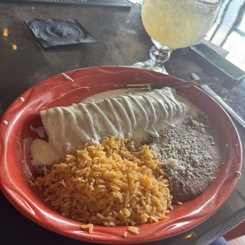 Barrios Mexican Cantina - Philly Steak and cheese burrito with rice and beans - Mexican Near Me - Oak Ridge, Tennessee Barrios Mexican Cantina - Philly Steak and cheese burrito with rice and beans - Mexican Near Me - Oak Ridge, Tennessee