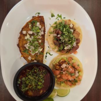 Taqueria Blue Tortilla Restaurant  - Shrimp, birriera and tripitas taco - Mexican Near Me - Gilbert, Arizona