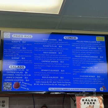 Sunny’s Local Grind - Menu - Coffee & Tea Near Me - Honolulu, Hawaii