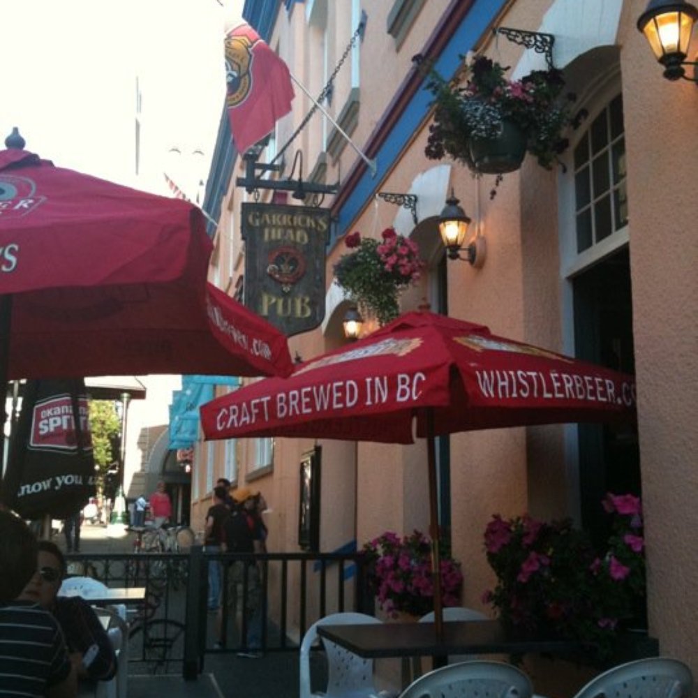 Garrick's Head Pub - Garrick's Head Pub - Patio - Pubs Near Me - Victoria, British Columbia Garrick's Head Pub - Garrick's Head Pub - Patio - Pubs Near Me - Victoria, British Columbia
