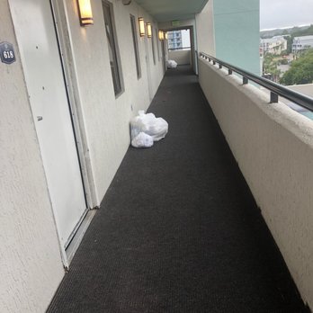 Compass Cove Resort - Filthy walk way - Resorts Near Me - Myrtle Beach, South Carolina
