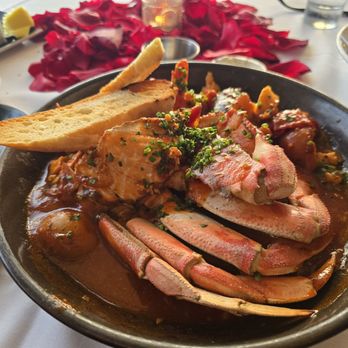 333 Pacific - Cioppino. Beautiful but very salty sauce/soup. Will take home and add broth to dilute. - Steakhouses Near Me - Oceanside, California