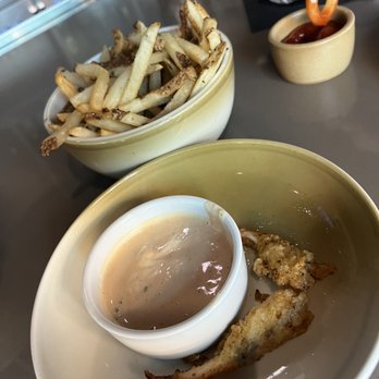 Landrace - What's was left of crab bites - 50 cents a piece during happy hour. - New American Near Me - San Antonio, Texas Landrace - What's was left of crab bites - 50 cents a piece during happy hour. - New American Near Me - San Antonio, Texas