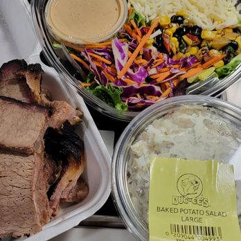 Buc-ee's - Brisket with side of salads. - Gas Stations Near Me - New Braunfels, Texas Buc-ee's - Brisket with side of salads. - Gas Stations Near Me - New Braunfels, Texas