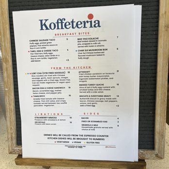 Koffeteria - Menu - Bakeries Near Me - Houston, Texas Koffeteria - Menu - Bakeries Near Me - Houston, Texas