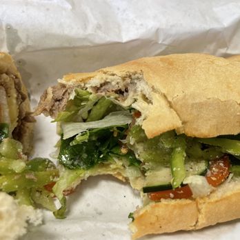 Subway - a cut in half sandwich with lettuce and tomatoes - Sandwiches Near Me - Fresno, California Subway - a cut in half sandwich with lettuce and tomatoes - Sandwiches Near Me - Fresno, California