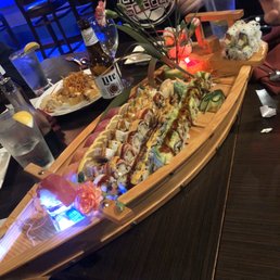 Nice presentation but they placed two different orders on the boat so they didn't know whose was who.