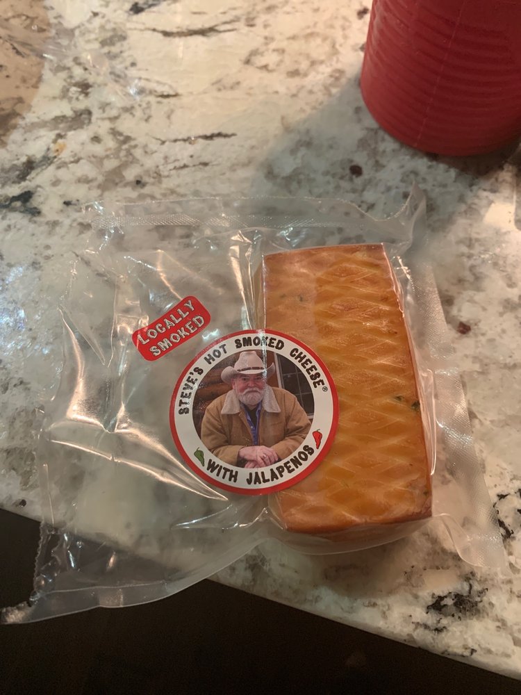 Steve's "Hot" Smoked Cheese & Salmon Logo