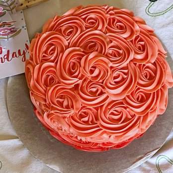 Edgar's Bakery - a birthday cake on a glass plate - Breakfast & Brunch Near Me - Homewood, Alabama Edgar's Bakery - a birthday cake on a glass plate - Breakfast & Brunch Near Me - Homewood, Alabama
