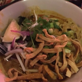 Same Same Thai - Khao Soi - Coconut Curry Noodle (BOMBB) - Wine Bars Near Me - Los Angeles, California