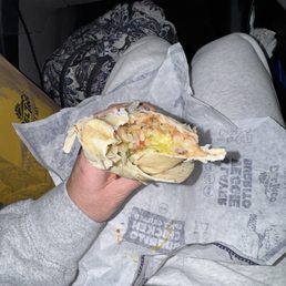 8 Layer Veggie Burrito