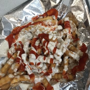Hefty Gyros - Special fries - Food Trucks Near Me
