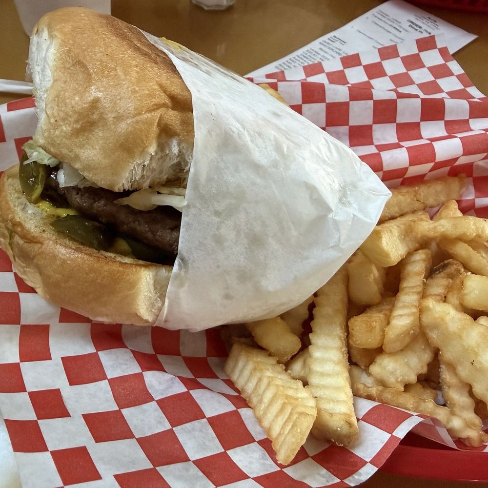AJ's - Delicious burgers , we will be back! - Hot Dogs Near Me - Edna, Texas