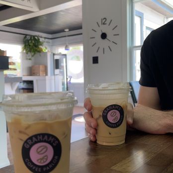 Graham’s Coffee Parlor - Cardamom Iced Coffee & Pistachio Iced Coffee - Coffee & Tea Near Me - Schenectady, New York Graham’s Coffee Parlor - Cardamom Iced Coffee & Pistachio Iced Coffee - Coffee & Tea Near Me - Schenectady, New York
