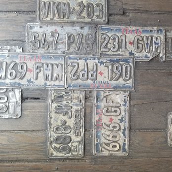Gruene General Store - Floor of the store which is made from wood and old license plates. - Grocery Near Me - New Braunfels, Texas Gruene General Store - Floor of the store which is made from wood and old license plates. - Grocery Near Me - New Braunfels, Texas