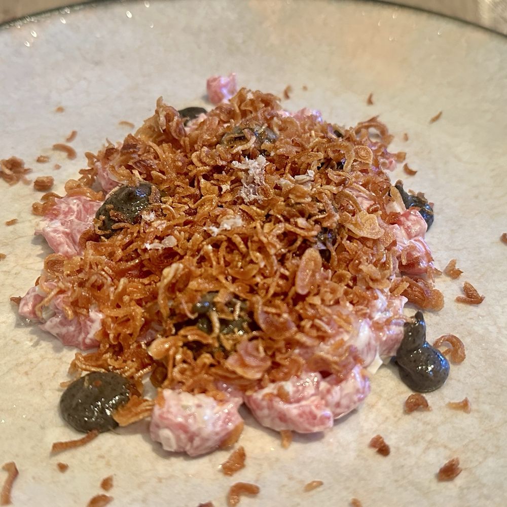 Quarter Acre - Smoked beef tartare - New American Near Me - Dallas, Texas