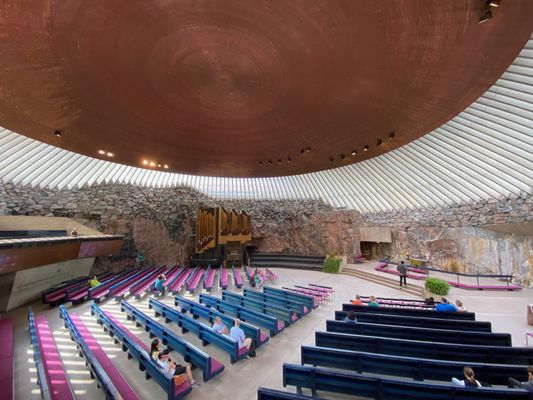 Temppeliaukio Church by null