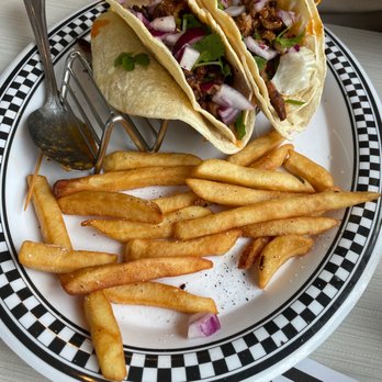 Darien Diner - Raul's pork tacos Lunch  Special - Diners Near Me - Darien, Connecticut
