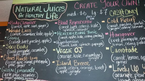 Menu photo 8 Veggies Natural Juice Bar Brooklyn, NY Menu photo 8 Veggies Natural Juice Bar Brooklyn, NY