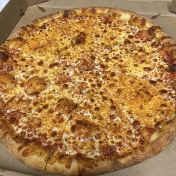 Marini's Pizza - Large Cheese. Well done. - Pizza Near Me - Oak Ridge North, Texas