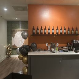 Bar area
