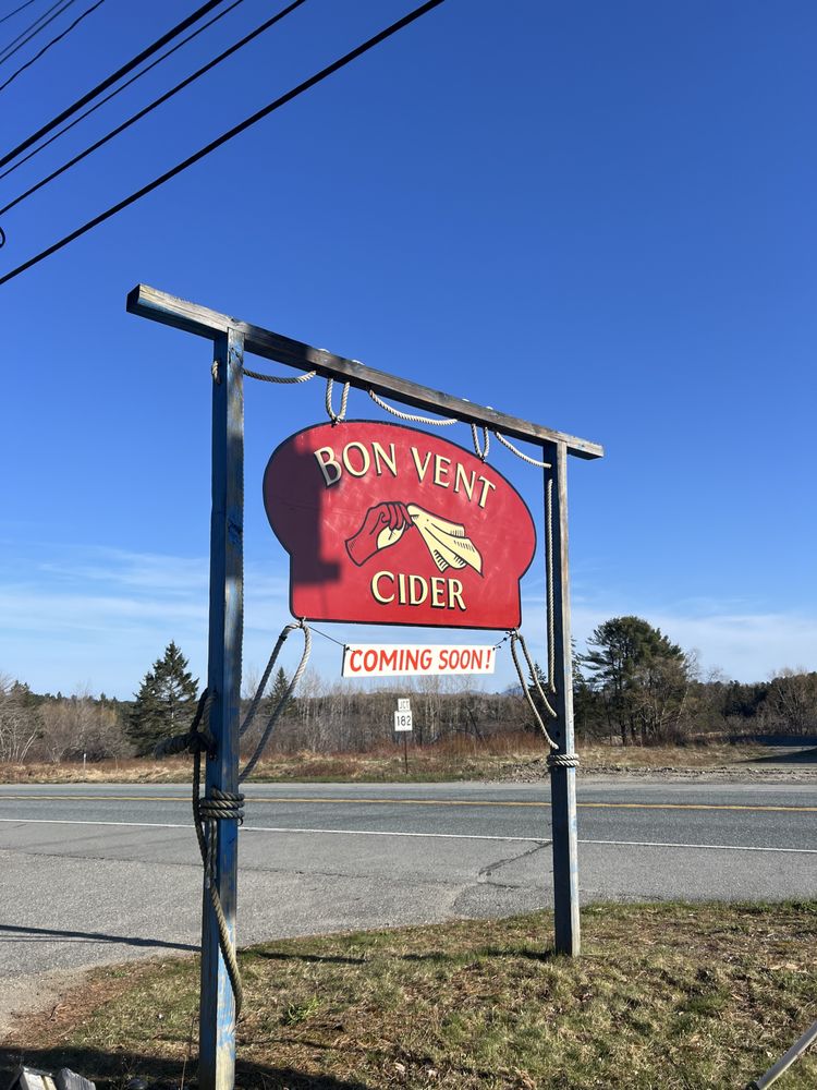 BON VENT CIDER Updated October 2024 684 US Hwy 1, Hancock, Maine