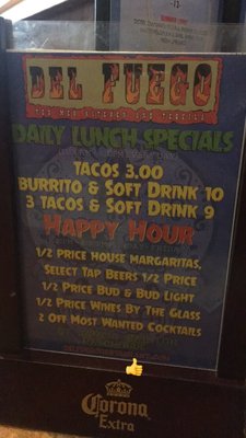 Menu photo 5 Del Fuego Patchogue, NY