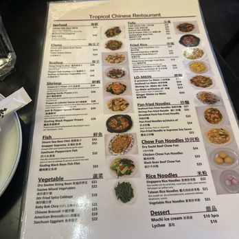 Tropical Chinese Restaurant - Menu - Dim Sum Near Me - Miami, Florida Tropical Chinese Restaurant - Menu - Dim Sum Near Me - Miami, Florida