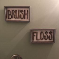 Premier Dental Partners - Ellisville - Informative Art in Restroom