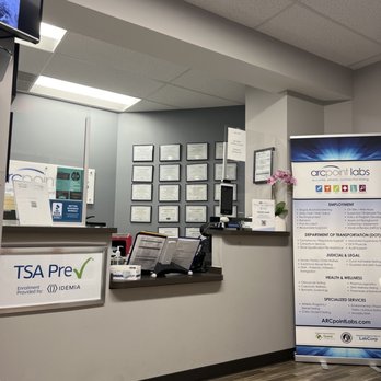 ARCpoint Labs - Waiting area and front desk - Laboratory Testing Near Me - Washington, DC, District of Columbia ARCpoint Labs - Waiting area and front desk - Laboratory Testing Near Me - Washington, DC, District of Columbia